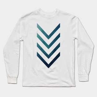 Blue Arrow Long Sleeve T-Shirt